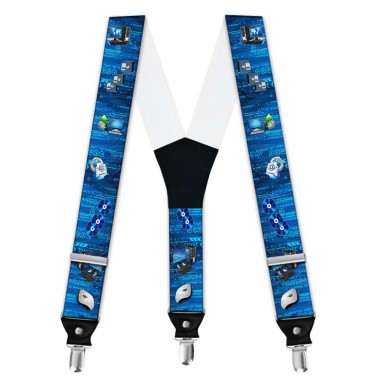 Bretele pantaloni personalizate inspiratie software developer